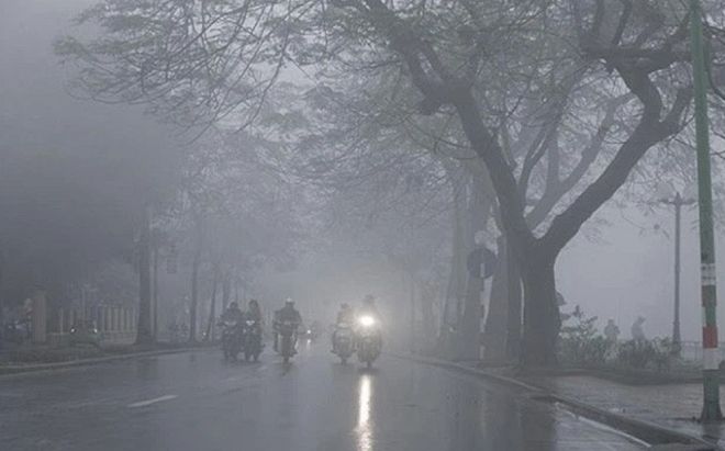 Mưa phùn và nồm ẩm ở miền Bắc kéo dài đến bao giờ?