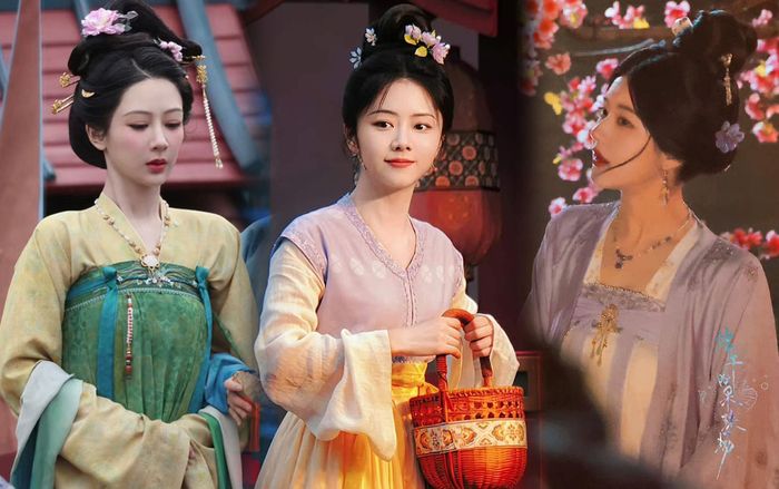 3 nàng mỹ nhân thời Đường cùng lộ diện: Dương Tử có đẹp áp đảo Đàm Tùng Vận – Triệu Lộ Tư?