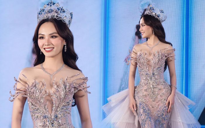 Chỉ cao 1m70, Mai Phương sẽ không bị lép vế trước dàn thí sinh Latinh nhờ váy áo?