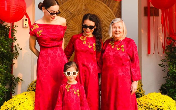Hồ Ngọc Hà khoe ảnh 3 thế hệ đẹp như tranh, hé lộ mối quan hệ sui gia