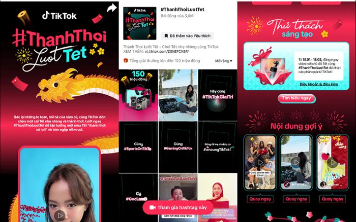 Cộng đồng TikTok đua trend 'chơi Tết nhẹ nhàng', có gì 'hot' mà hút trăm triệu view?