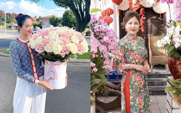 Sống ở Mỹ nhiều năm, Phạm Hương nghẹn ngào nhớ mẹ ruột khi Tết Nguyên đán cận kề