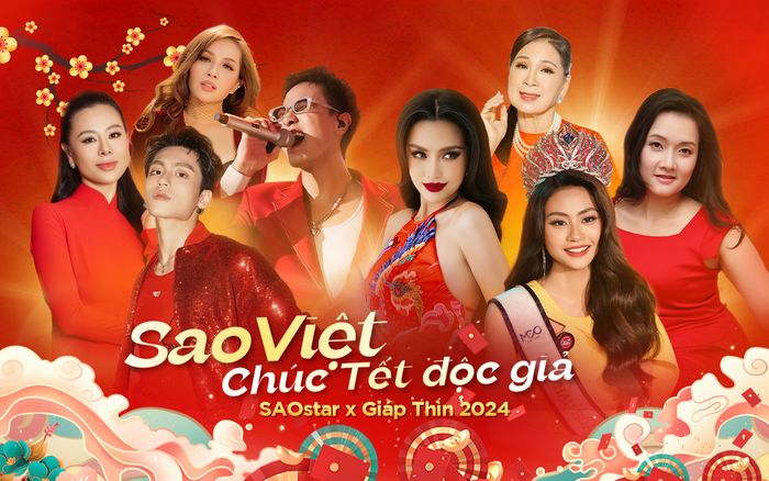 NSND Kim Xuân, MONO, Hà An Huy và loạt sao Việt chúc Tết độc giả SAOstar