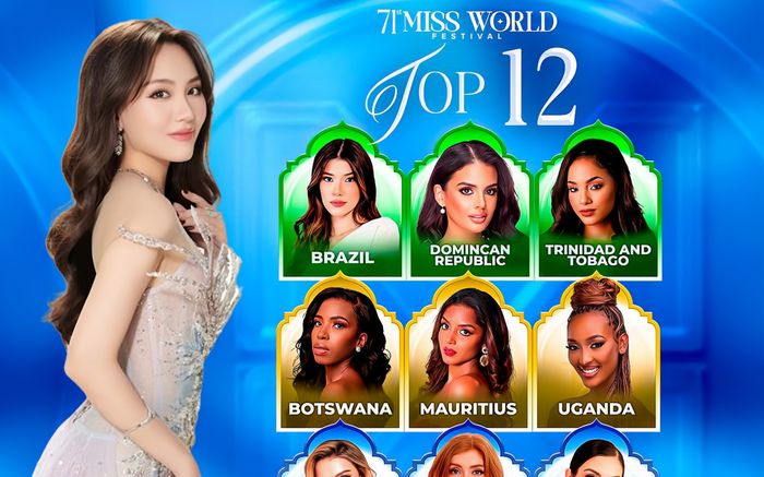 Bộ 3 đại diện châu Á - châu Đại dương khiến Mai Phương mất hút khỏi Top 12 Miss World 2023