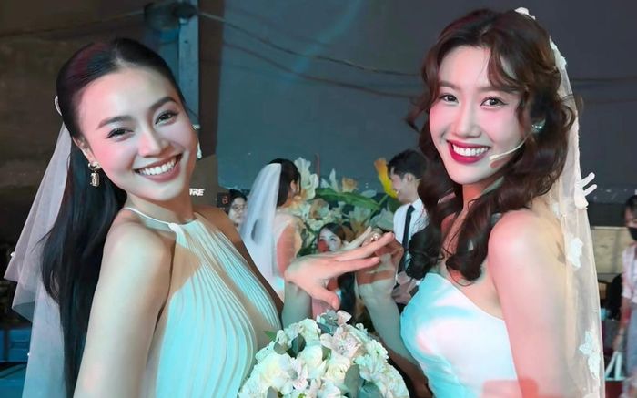 Lan Ngọc, Thuý Ngân diện váy cưới