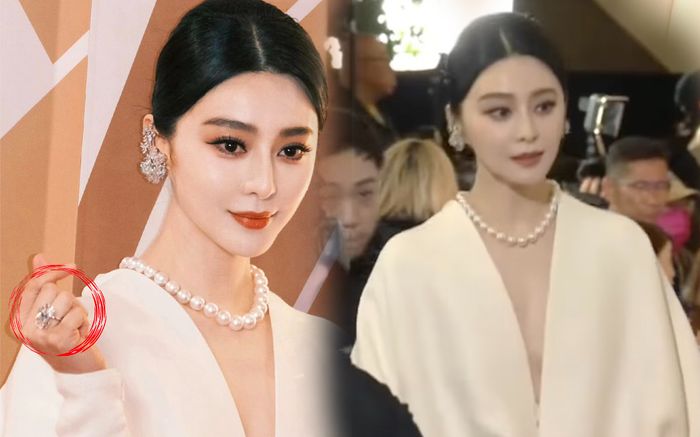 Phạm Băng Băng đeo nhẫn kim cương kích cỡ khủng trên ngón áp út, liệu sắp có tin vui?
