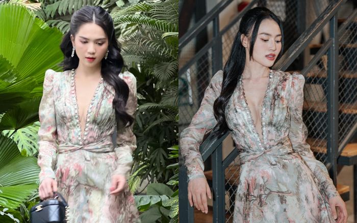Ngọc Trinh - Lan Ngọc khoe ngực đẫy đà khi đụng độ váy, ai hơn ai?