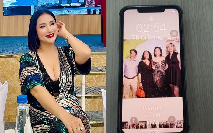 Cát Tường đăng tin khẩn tìm chủ nhân của chiếc điện thoại, mở màn hình ra mà hoang mang