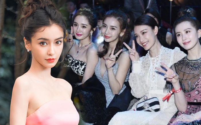 Tình chị em hội tiểu hoa đán 85 bị nghi rạn nứt, Dương Mịch hành động phũ phàng với Angelababy