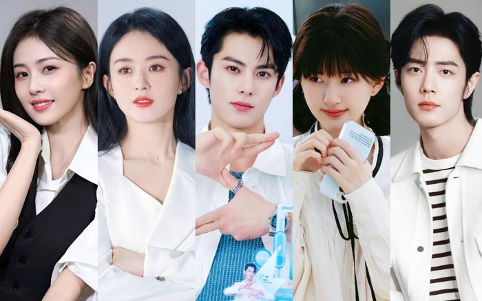 Số lượng đại ngôn của dàn sao Cbiz: Tiêu Chiến ít bất ngờ, Bạch Lộc đội sổ, Triệu Lộ Tư không tưởng