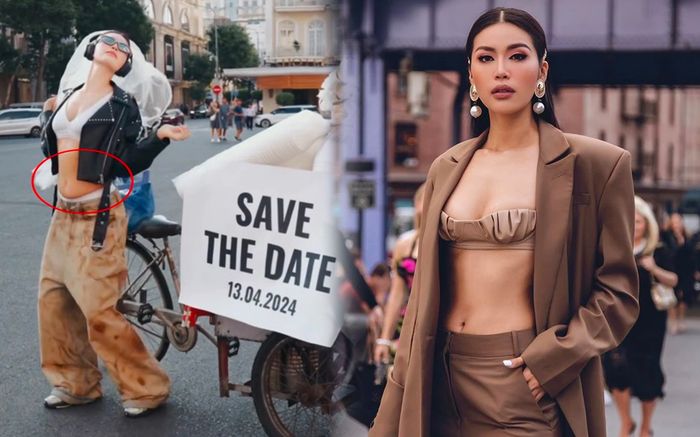 Minh Tú lộ vòng 2 lạ thường, nghi vấn mang thai con đầu lòng