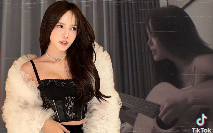 Thiều Bảo Trâm đàn hát nhạc thất tình giữa đêm: 'Ca khúc như nói lên nỗi lòng chị ấy vậy'