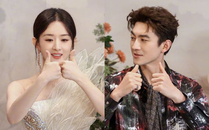 Triệu Lệ Dĩnh bất ngờ 'tác động vật lý' với Lâm Canh Tân, tin đồn hẹn hò thực sự có thật?