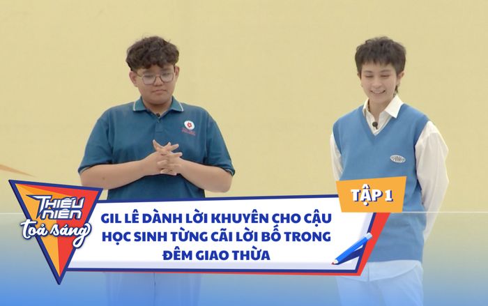 MC Gil Lê dành lời khuyên cho cậu học sinh từng cãi lời bố trong đêm giao thừa