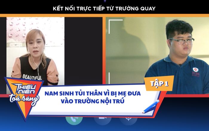 Nam sinh tủi thân vì bị mẹ đưa vào trường nội trú, cuộc hội ngộ khiến nhiều khán giả xúc động