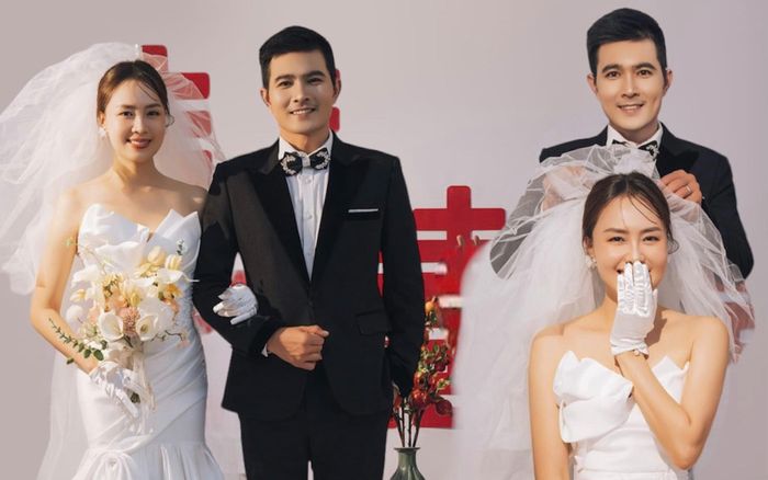 Hồng Diễm tung ảnh cưới bên người ấy, dân tình được phen rần rần