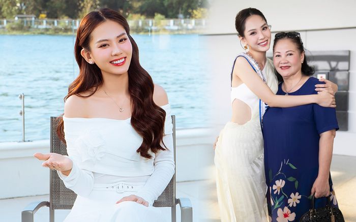 Hoa hậu Mai Phương lên kế hoạch về Mỹ cùng bố mẹ