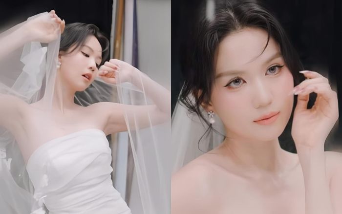 Ngọc Trinh khoác váy cưới hóa cô dâu, tiết lộ tình yêu hiện tại