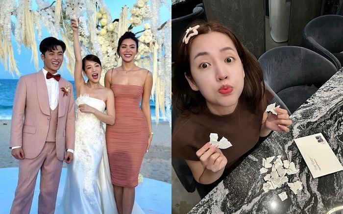 Một sao nữ vừa nhận được thiệp cưới của Minh Tú đã xé tan nát, hoá ra là vì lý do đặc biệt