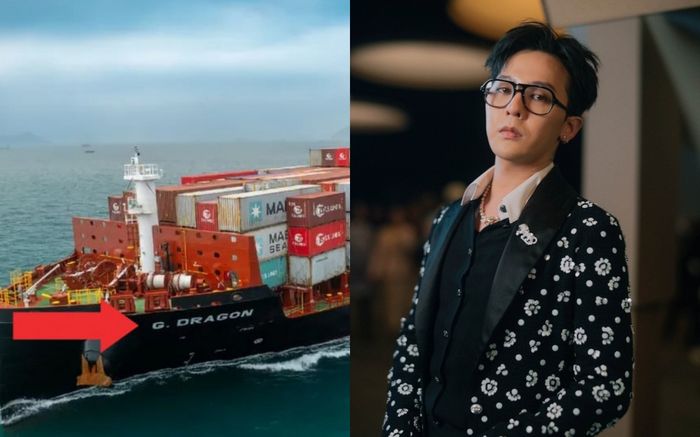 Con tàu container mang tên G-Dragon