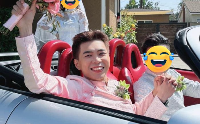Nam diễn viên hài nổi tiếng Vbiz bất ngờ khoe ảnh lên xe hoa, kết hôn đồng giới ở Mỹ?