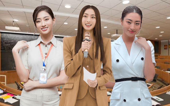 Thời trang 'tổng tài' khi có thân phận mới của giảng viên 23 tuổi Lương Thùy Linh
