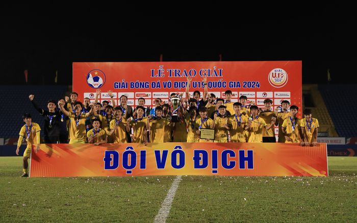 U19 Hà Nội lần thứ 7 vô địch giải U19 quốc gia: Hình mẫu về đào tạo trẻ