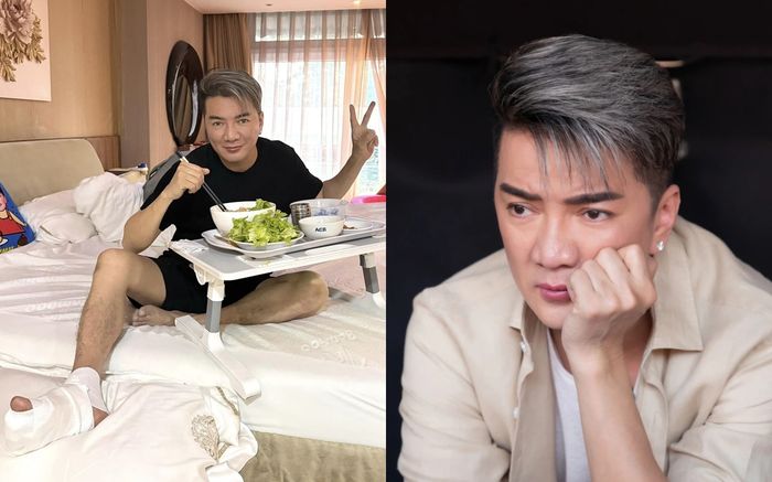 Ca sĩ Đàm Vĩnh Hưng tiết lộ tình trạng đáng lo sau khi bị chấn thương chân