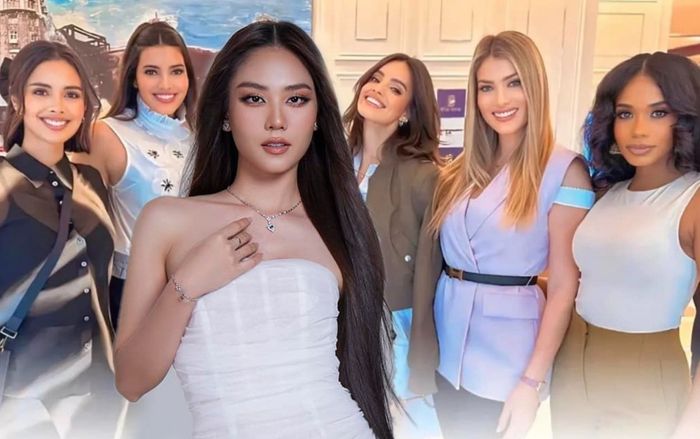 6 chị em Miss World đọ sắc và điều ước dành cho Mai Phương