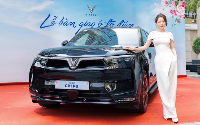 Chi Pu tậu VinFast VF 9, giá 1,5 tỷ đồng