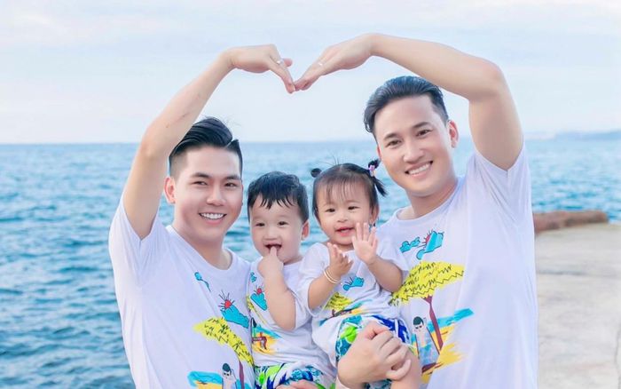 Hà Trí Quang và Thanh Đoàn tiết lộ cách xưng hô đặc biệt với 2 con song sinh