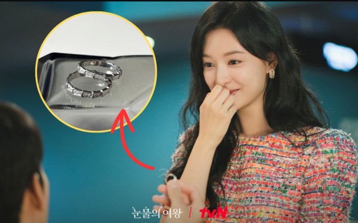 Dân mạng phát cuồng săn lùng nhẫn cầu hôn đắt đỏ và lấp lánh trong Nữ Hoàng Nước Mắt