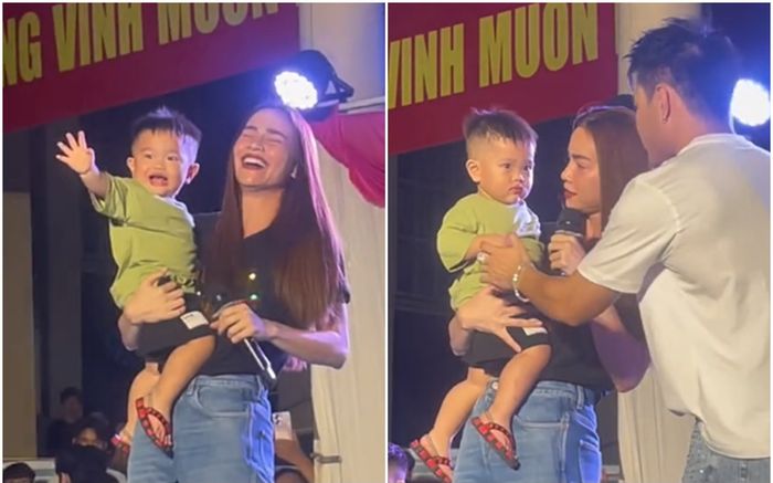 Con trai Lê Dương Bảo Lâm: Thân thiện với người lạ nhưng lại biểu hiện khó hiểu khi gần ba