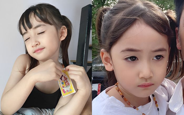 Con gái nhỏ xinh như búp bê của Bảo Anh