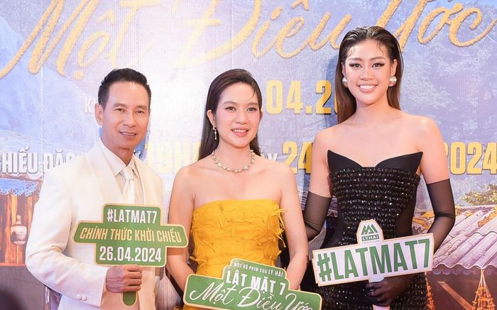 Lật Mặt 7: Ngọc Châu - Khánh Vân đọ sắc trên thảm đỏ, mẹ ruột Lý Hải chiếm spotlight