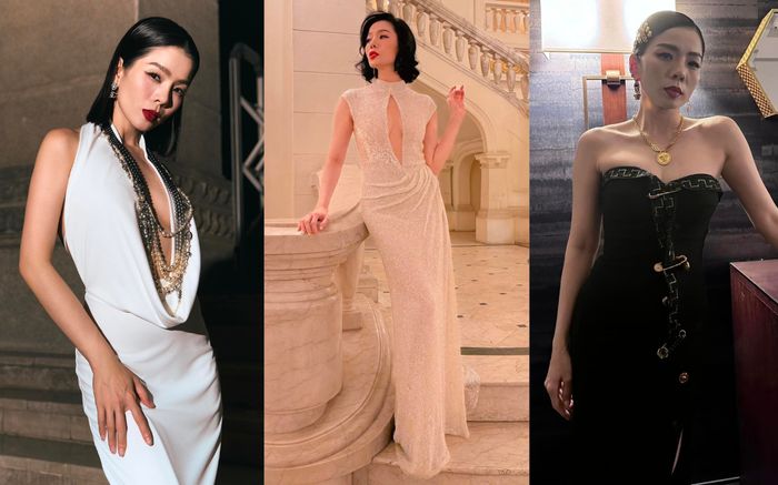 Lệ Quyên thăng hạng khí chất nhờ diện nhiều 'bộ cánh' cắt khoét, o ép vòng 1 đẫy đà