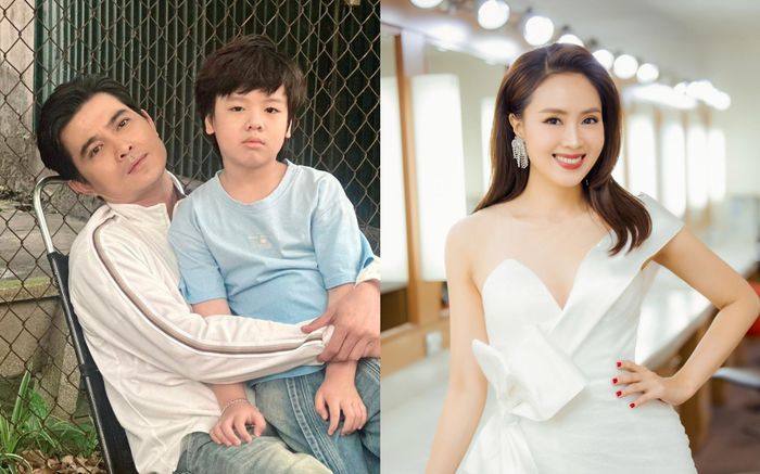 Quang Sự khoe ảnh với con trai cưng, Hồng Diễm phản ứng ra sao?