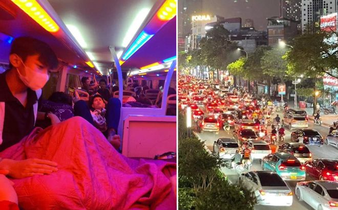 'Tránh ngày đi đêm' về nghỉ lễ 30/4 - 1/5, người dân vẫn không thoát cảnh tắc cứng