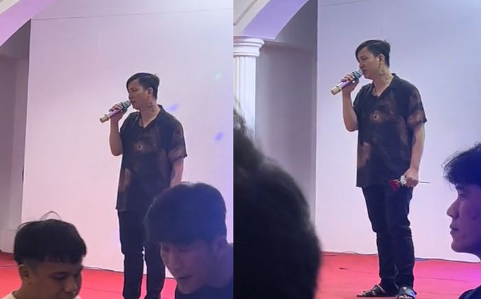 Xuất hiện clip Hoài Lâm đi hát đám tiệc ở nhà hàng, vẻ ngoài giản dị đến khó tin