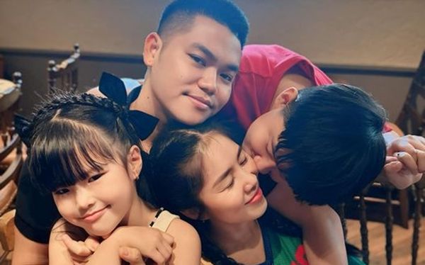 Lê Phương ở nhà đón lễ bên chồng trẻ và 2 con: Ông xã nói 1 câu mát lòng