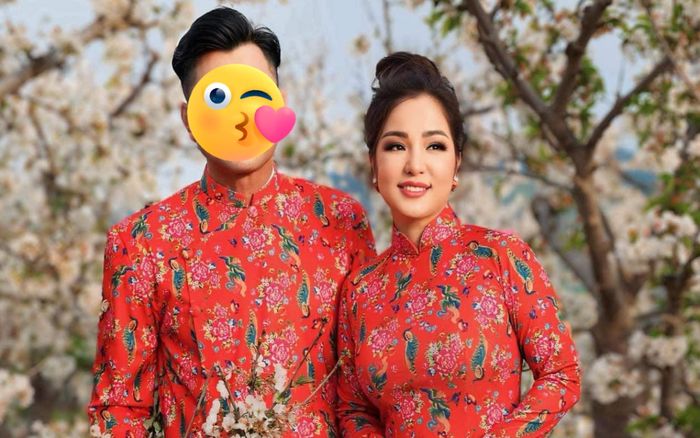 Hết Lê Giang, đến lượt Thúy Nga khoe ảnh cưới bên trai trẻ