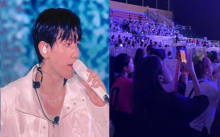 Có không việc concert của Baekhyun tại Việt Nam ế vé, thưa thớt khán giả?