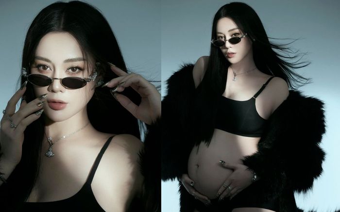 Nhan sắc xinh đẹp của Phương Oanh trước ngày lâm bồn