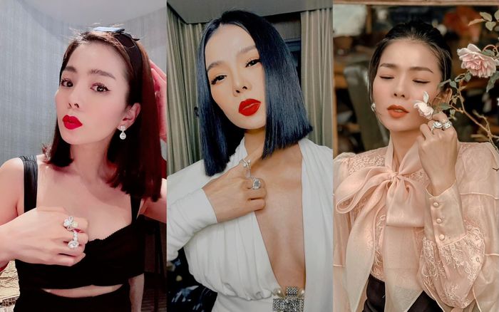 Lệ Quyên tạo trào lưu đeo kim cương kín tay toát 'mùi tiền'