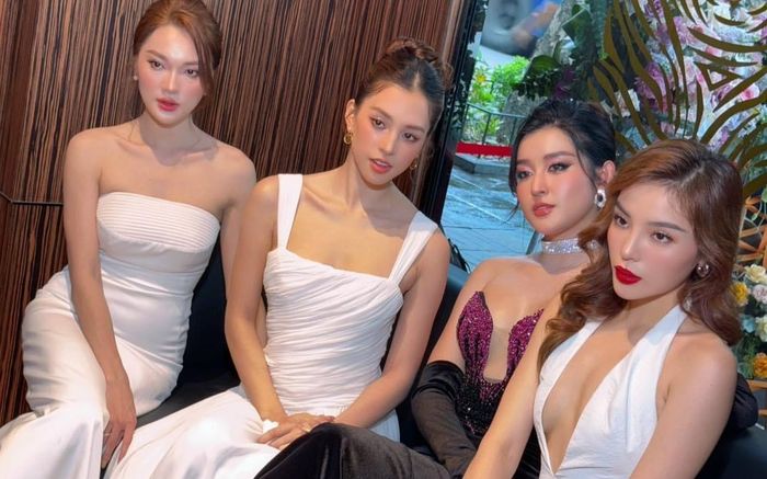 Tứ đại mỹ nhân Vbiz cùng chung khung hình, Kỳ Duyên - Huyền My đụng độ