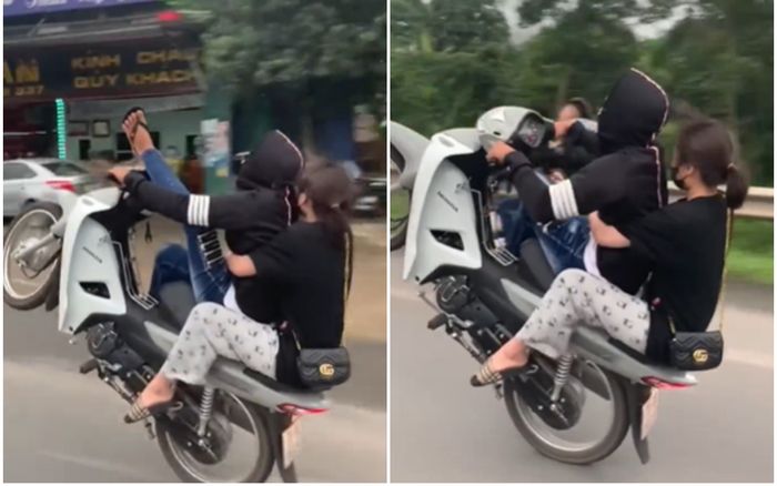 Bốc đầu xe, lấy le bạn gái rồi đăng clip khoe MXH, 8 thanh niên nhận cái kết đắng