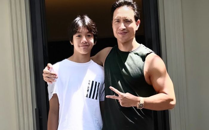 Khoảnh khắc Kim Lý bên cạnh Subeo gây chú ý