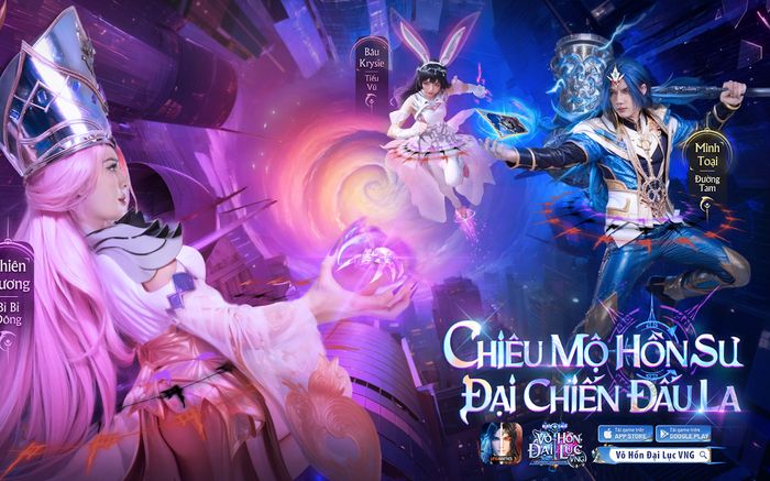 Bùng nổ visual cùng đại chiến giới siêu mẫu tại Võ Hồn Đại Lục VNG