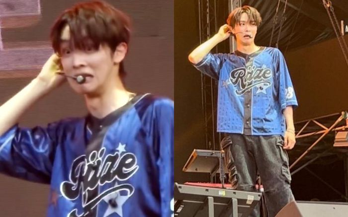 Nam ca sĩ hốt hoảng khi fan nữ ném món đồ 'nhạy cảm' lên sân khấu