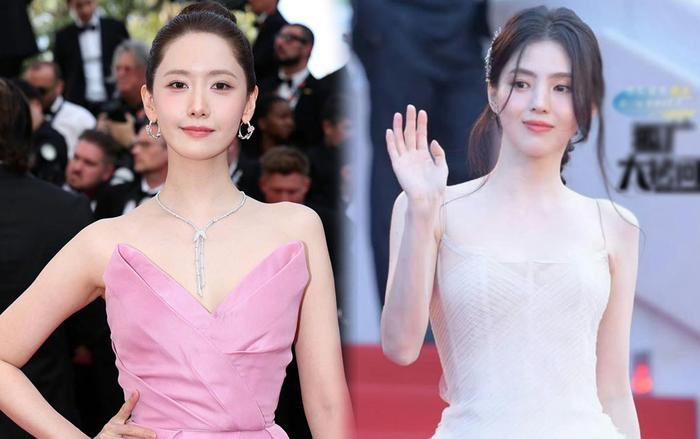 Han So Hee đọ sắc cùng Yoona trên thảm đỏ Liên hoan phim Cannes 2024, ai xuất sắc hơn?